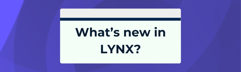 Was ist neu in LYNX?